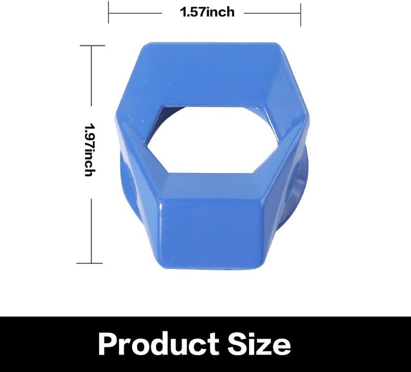 VARGTR Universal Engine Start/Stop Button Cover,Aluminum Alloy Car Power Control Trim,Push to Start Button Cover Key Protective Cover for Civic CRV XRV Challenger Charger CHR (Blue) - Image 4